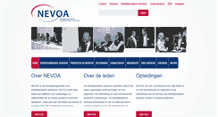 Desktop Screenshot of nevoa.nl